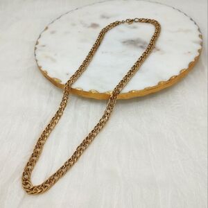 Kenneth Jay Lane KJL gold-toned long chain necklace